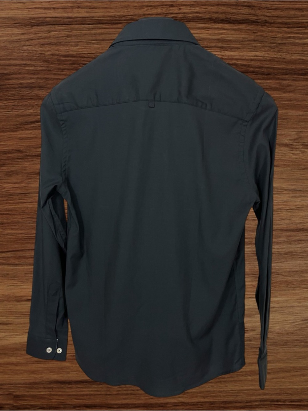 Stone Rose 2-Way Stretch Black Dress Shirt. XS - Picture 2 of 11